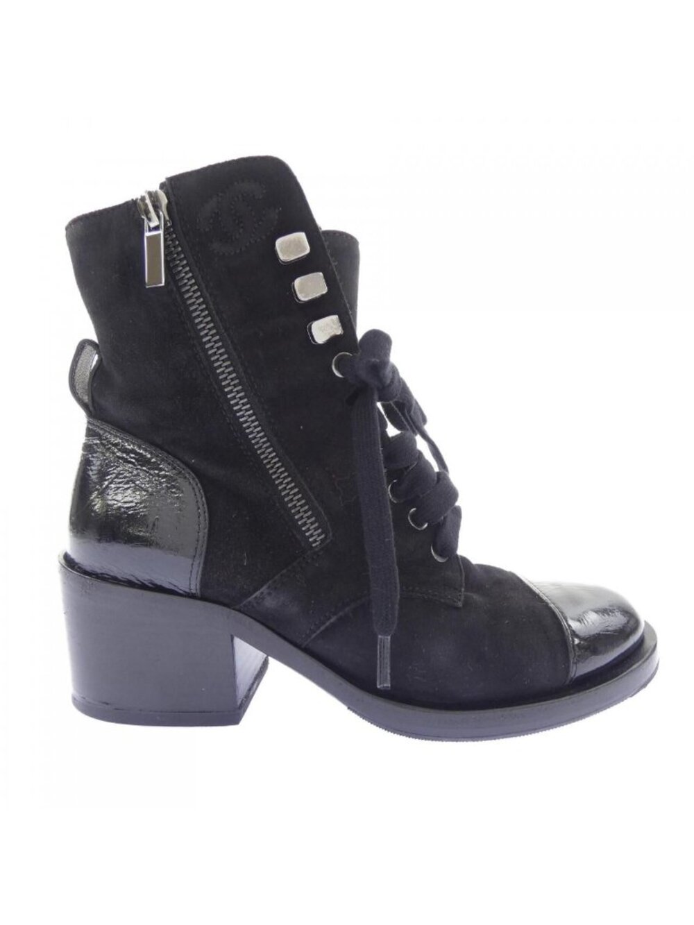 Chanel Boots Black